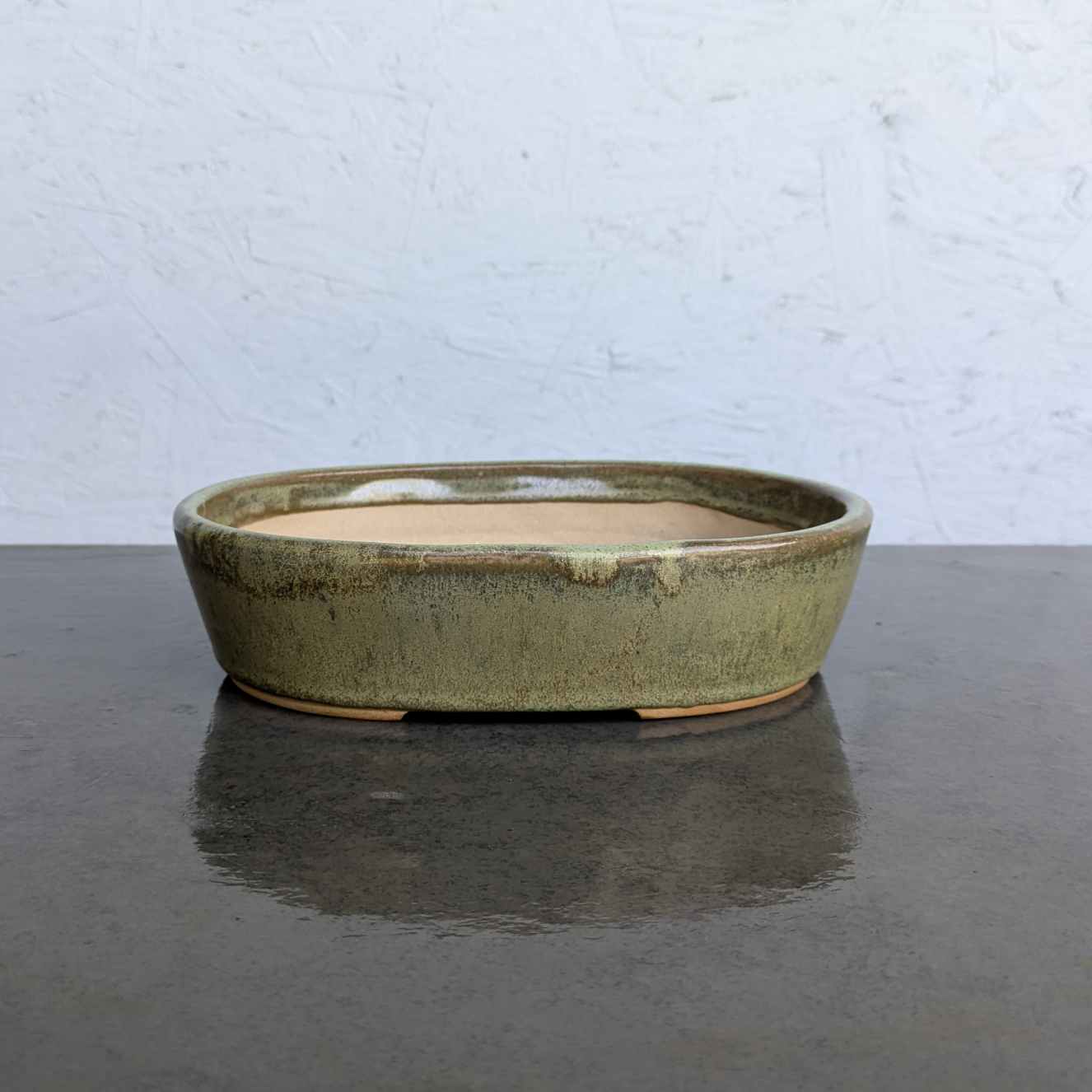 Handmade Glazed Oval